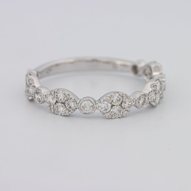 Invisible Half Eternity Band - ZIZOV DIAMONDS