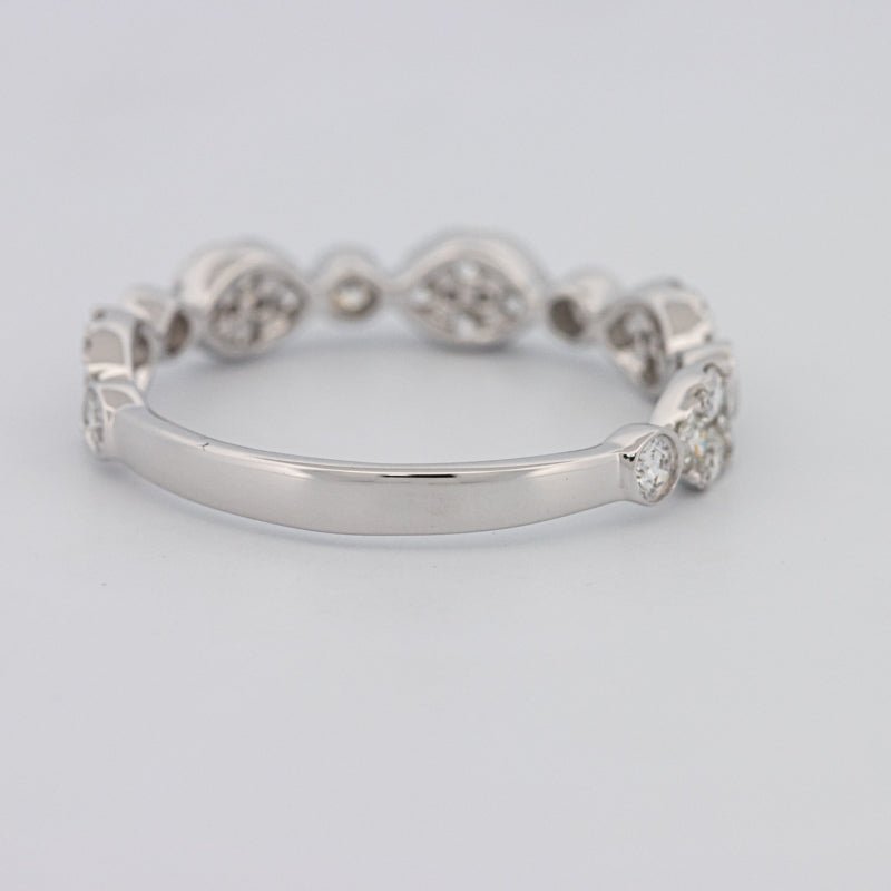 Invisible Half Eternity Band - ZIZOV DIAMONDS