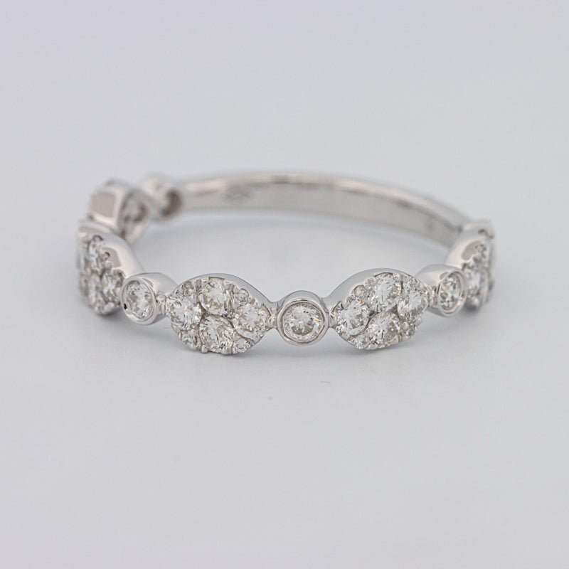 Invisible Half Eternity Band - ZIZOV DIAMONDS