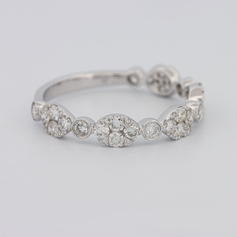 Invisible Half Eternity Band - ZIZOV DIAMONDS