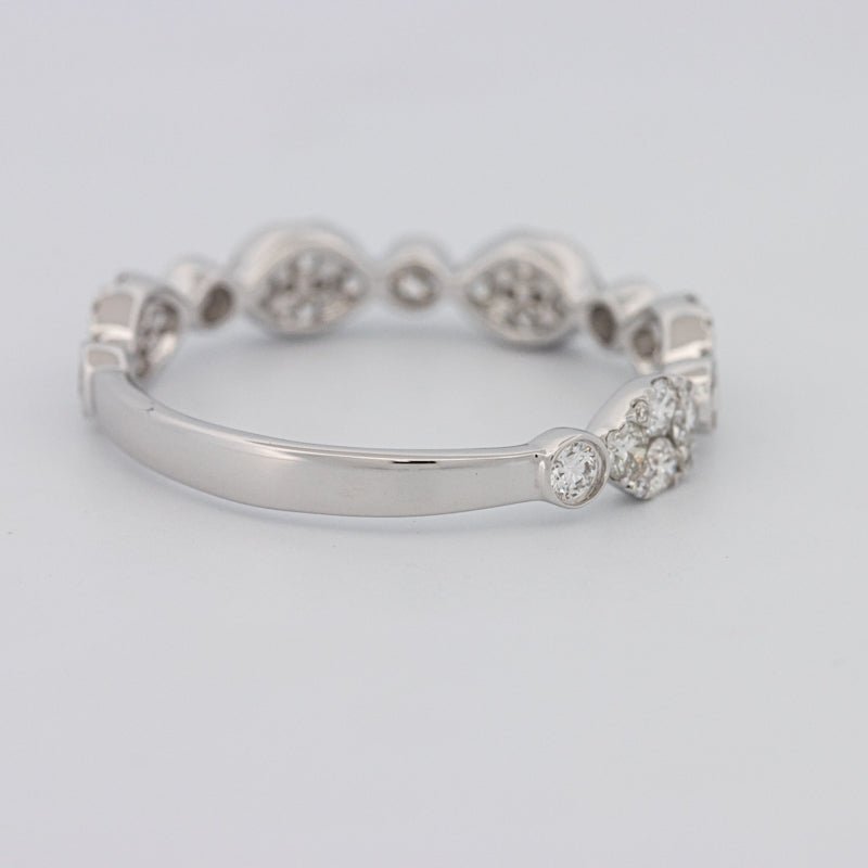 Invisible Half Eternity Band - ZIZOV DIAMONDS