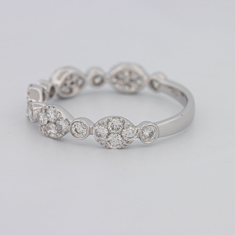 Invisible Half Eternity Band - ZIZOV DIAMONDS