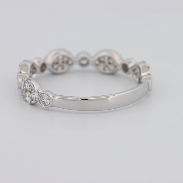 Invisible Half Eternity Band - ZIZOV DIAMONDS