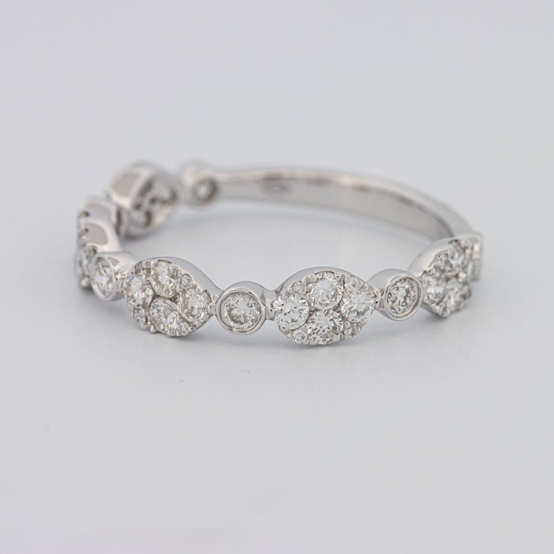 Invisible Half Eternity Band - ZIZOV DIAMONDS