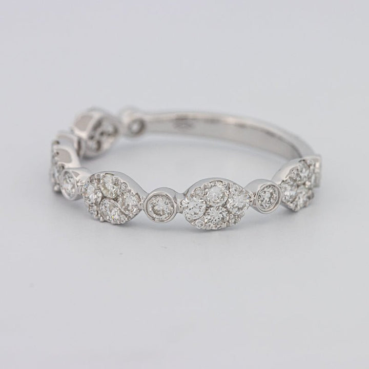 Invisible Half Eternity Band - ZIZOV DIAMONDS