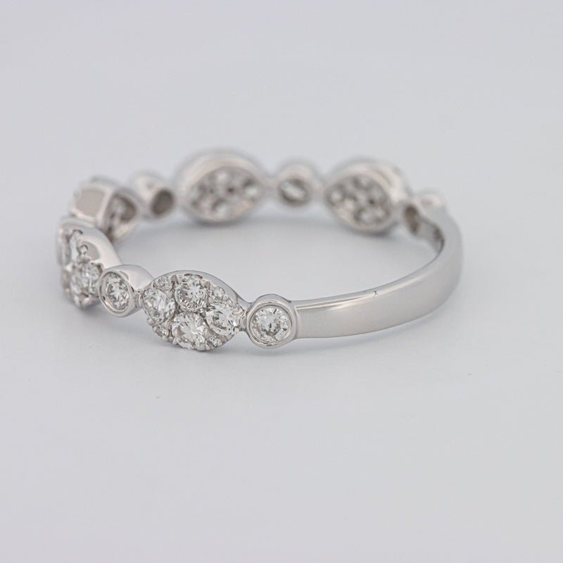 Invisible Half Eternity Band - ZIZOV DIAMONDS