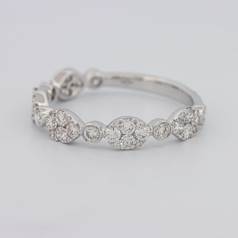 Invisible Half Eternity Band - ZIZOV DIAMONDS