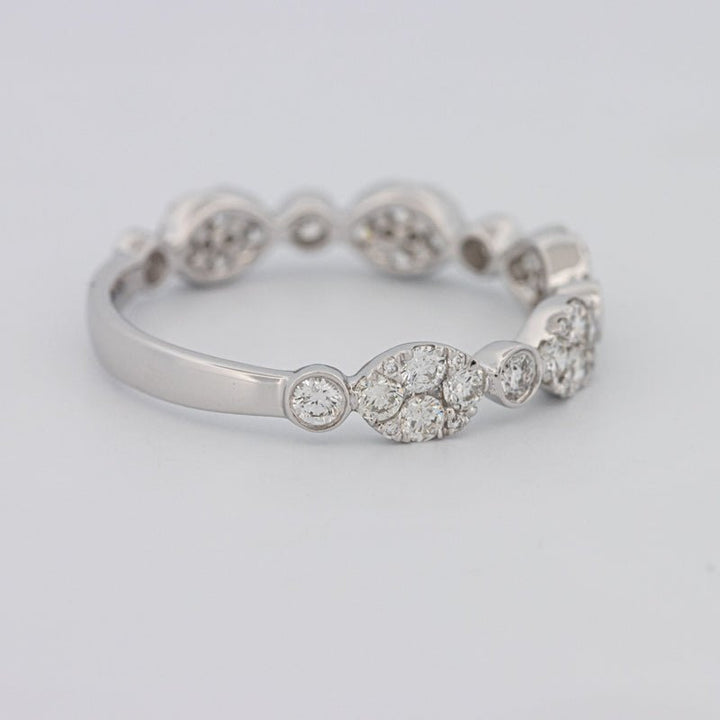 Invisible Half Eternity Band - ZIZOV DIAMONDS