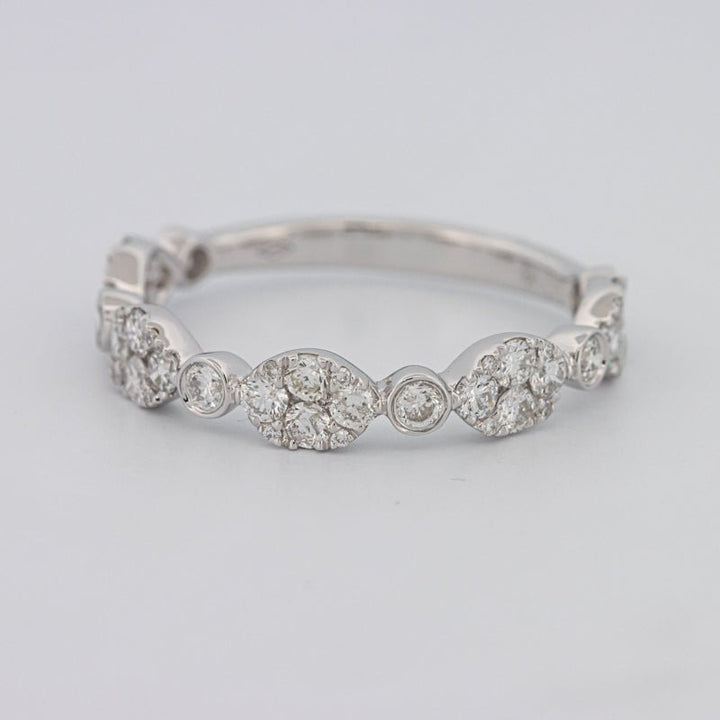 Invisible Half Eternity Band - ZIZOV DIAMONDS