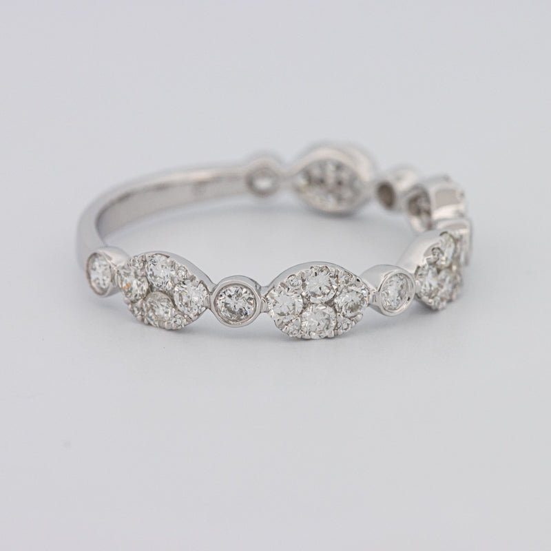 Invisible Half Eternity Band - ZIZOV DIAMONDS