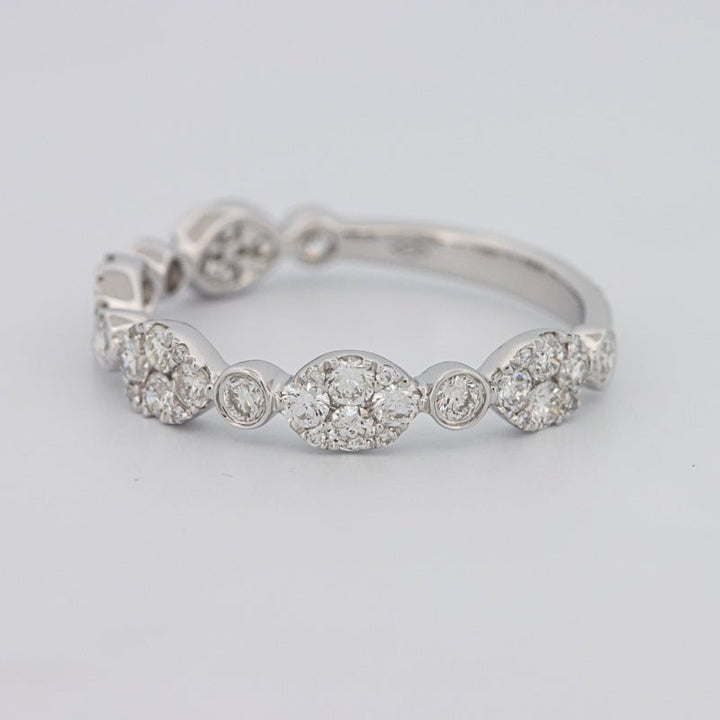 Invisible Half Eternity Band - ZIZOV DIAMONDS