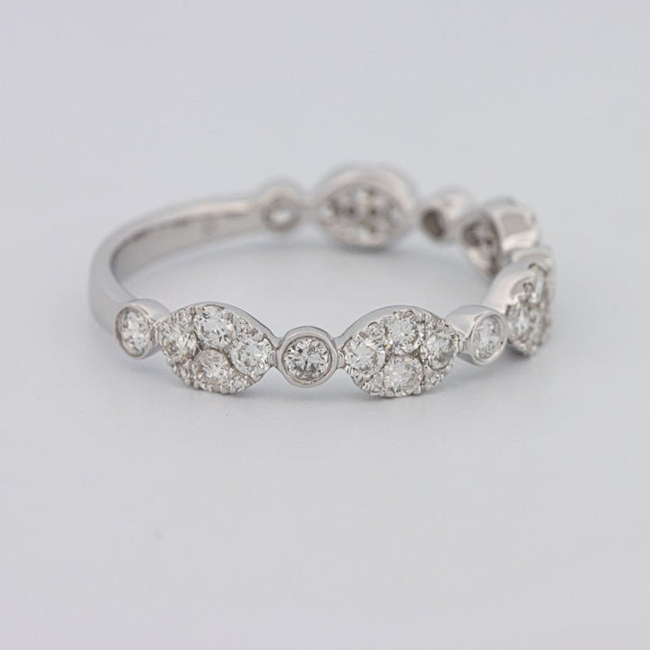 Invisible Half Eternity Band - ZIZOV DIAMONDS