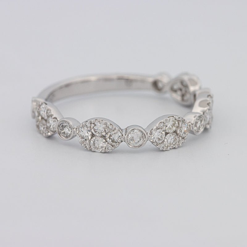 Invisible Half Eternity Band - ZIZOV DIAMONDS