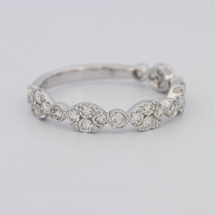 Invisible Half Eternity Band - ZIZOV DIAMONDS