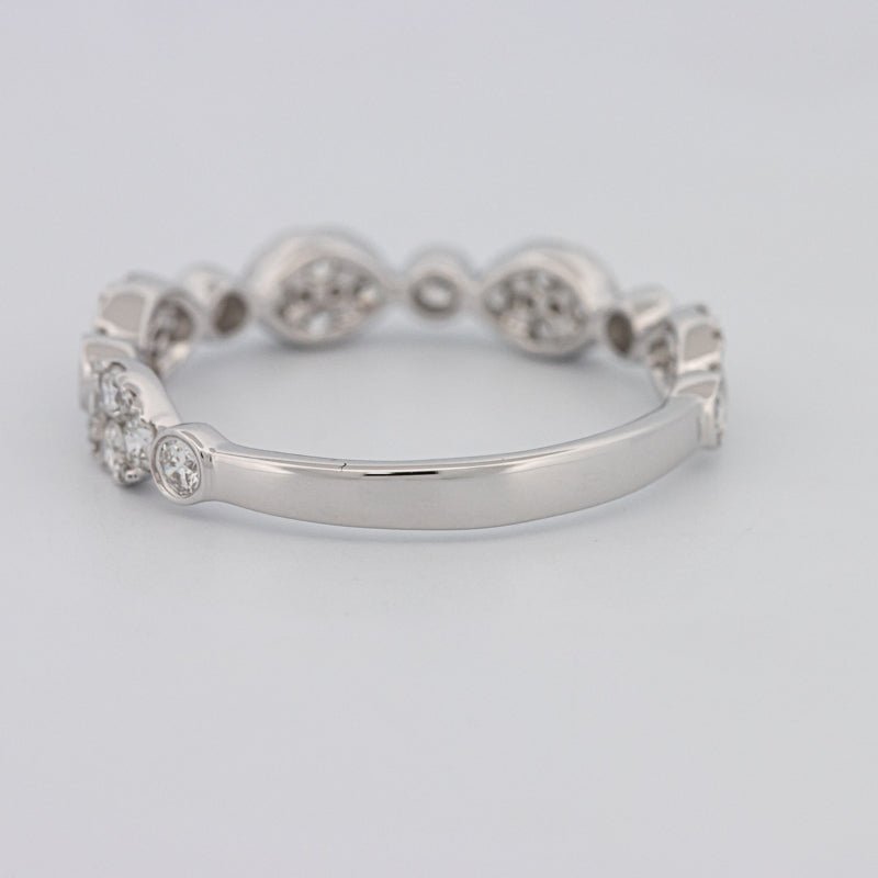 Invisible Half Eternity Band - ZIZOV DIAMONDS