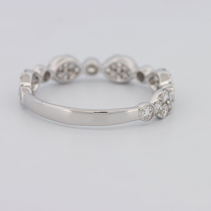 Invisible Half Eternity Band - ZIZOV DIAMONDS