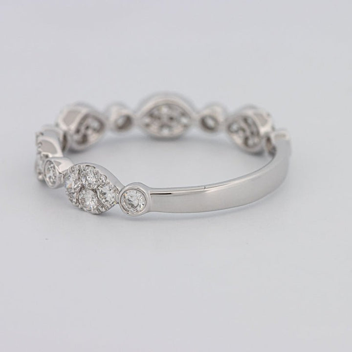 Invisible Half Eternity Band - ZIZOV DIAMONDS