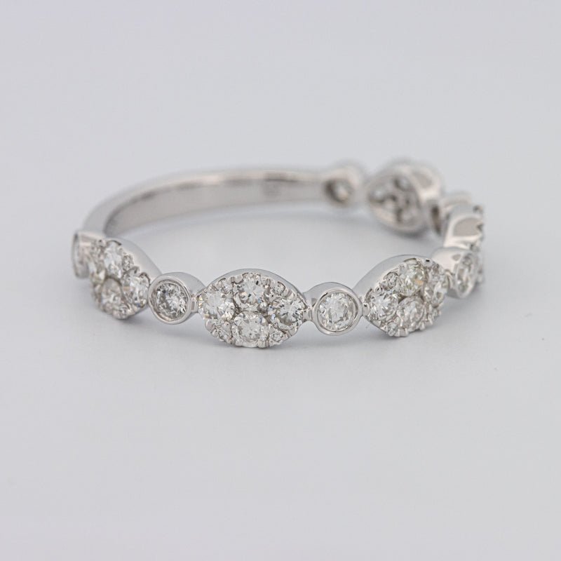 Invisible Half Eternity Band - ZIZOV DIAMONDS