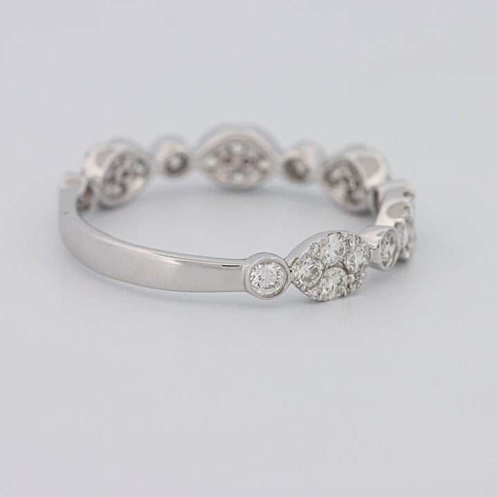 Invisible Half Eternity Band - ZIZOV DIAMONDS