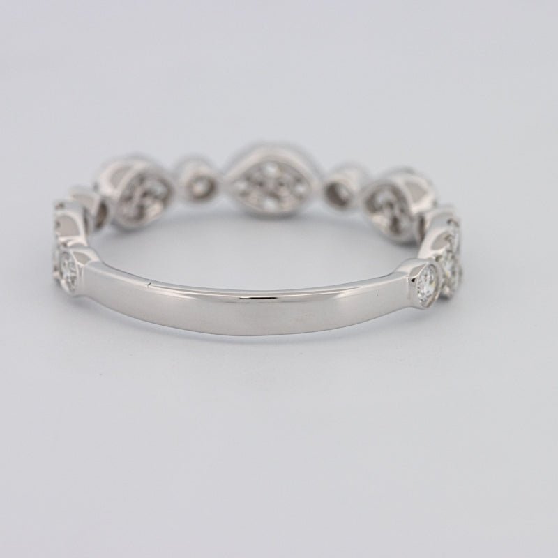 Invisible Half Eternity Band - ZIZOV DIAMONDS