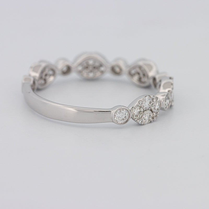Invisible Half Eternity Band - ZIZOV DIAMONDS