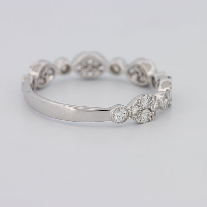 Invisible Half Eternity Band - ZIZOV DIAMONDS