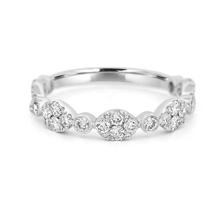 Invisible Half Eternity Band - ZIZOV DIAMONDS