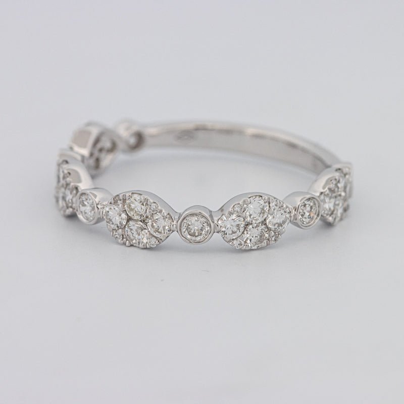Invisible Half Eternity Band - ZIZOV DIAMONDS