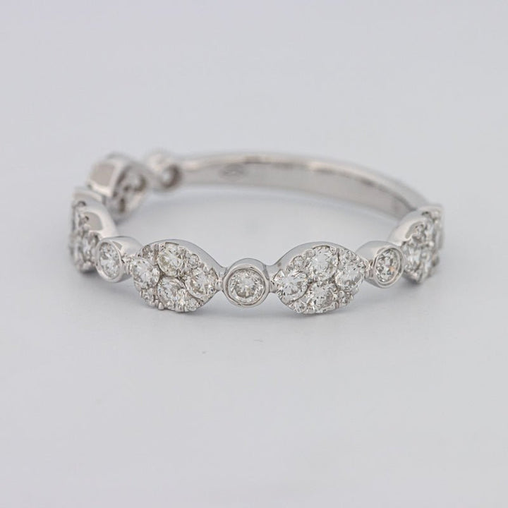 Invisible Half Eternity Band - ZIZOV DIAMONDS