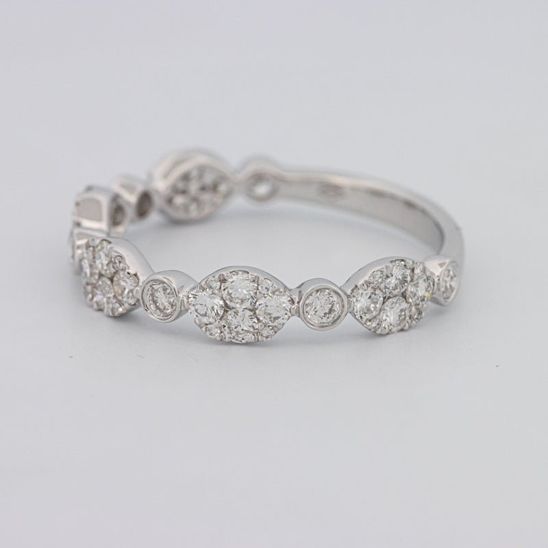 Invisible Half Eternity Band - ZIZOV DIAMONDS