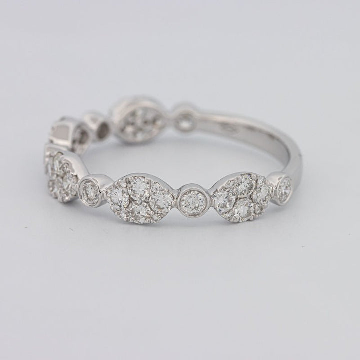Invisible Half Eternity Band - ZIZOV DIAMONDS