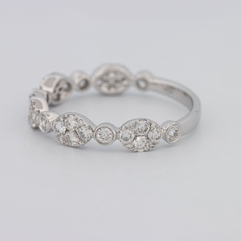 Invisible Half Eternity Band - ZIZOV DIAMONDS