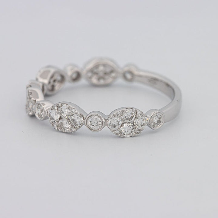 Invisible Half Eternity Band - ZIZOV DIAMONDS