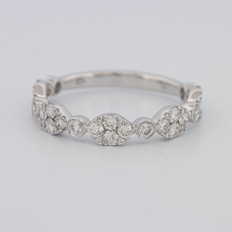 Invisible Half Eternity Band - ZIZOV DIAMONDS