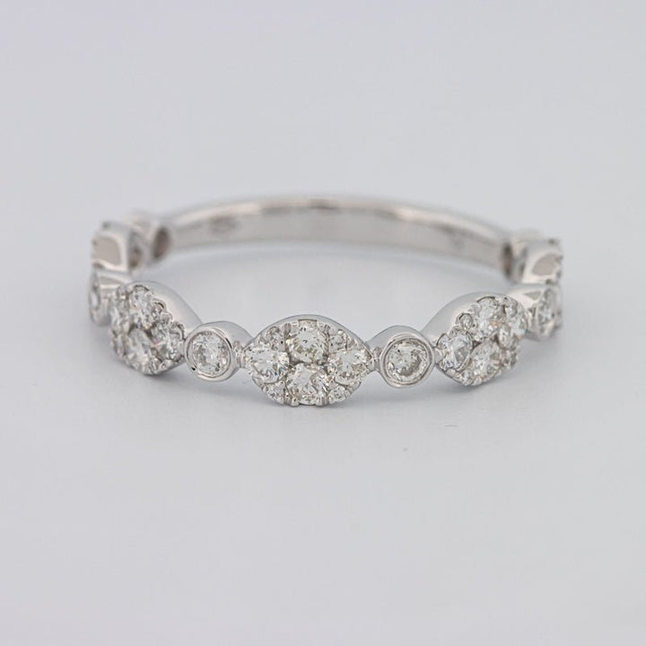 Invisible Half Eternity Band - ZIZOV DIAMONDS