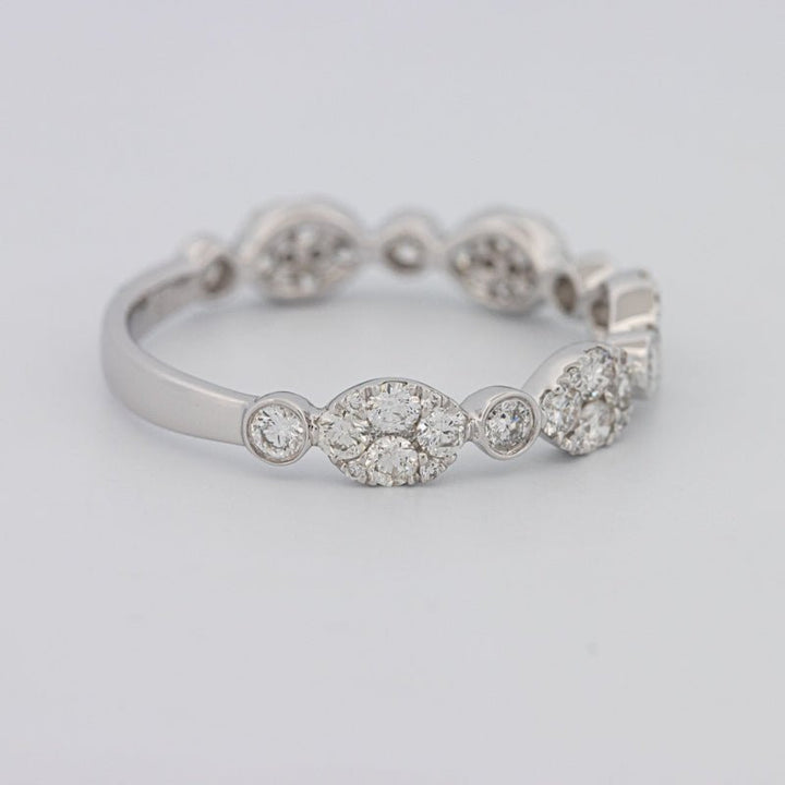 Invisible Half Eternity Band - ZIZOV DIAMONDS