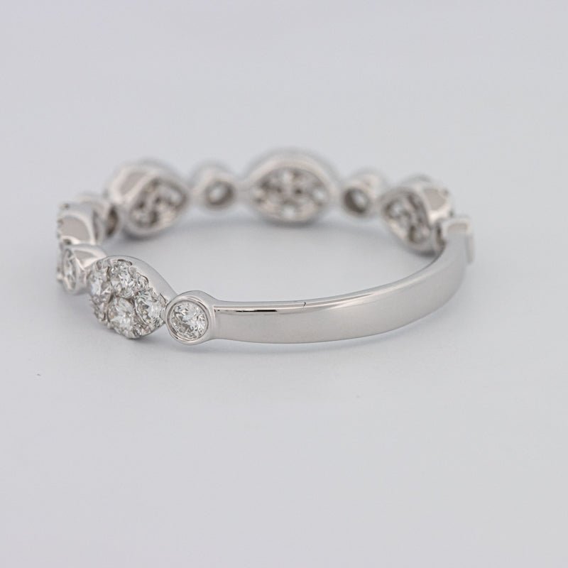Invisible Half Eternity Band - ZIZOV DIAMONDS