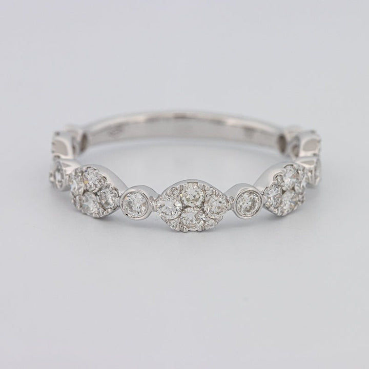 Invisible Half Eternity Band - ZIZOV DIAMONDS