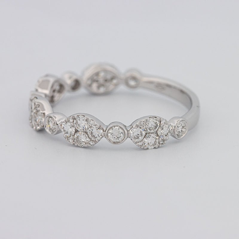 Invisible Half Eternity Band - ZIZOV DIAMONDS