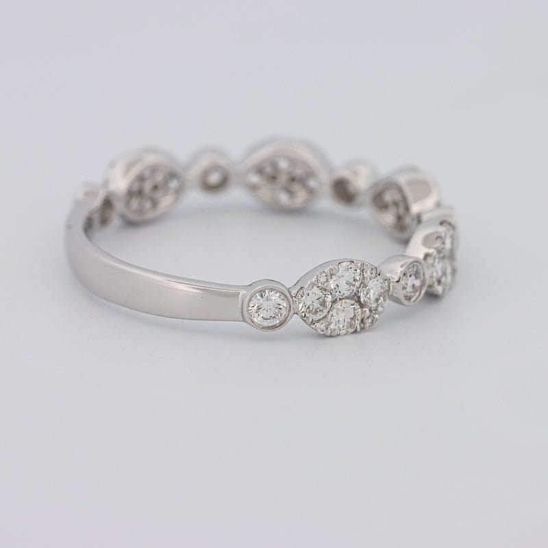 Invisible Half Eternity Band - ZIZOV DIAMONDS
