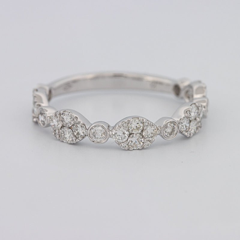 Invisible Half Eternity Band - ZIZOV DIAMONDS