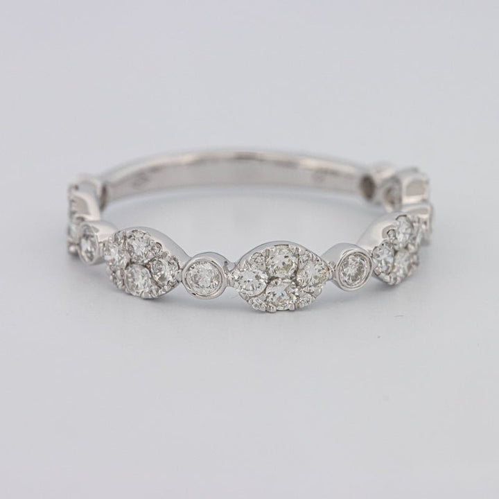 Invisible Half Eternity Band - ZIZOV DIAMONDS