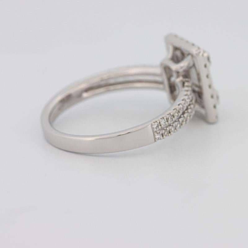 Invisible Halo Emerald Diamond Ring - ZIZOV DIAMONDS