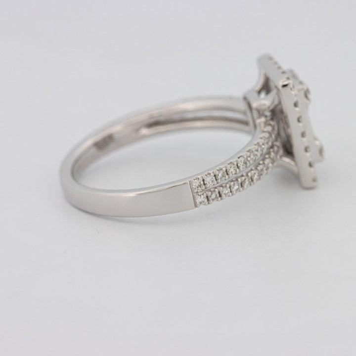 Invisible Halo Emerald Diamond Ring - ZIZOV DIAMONDS