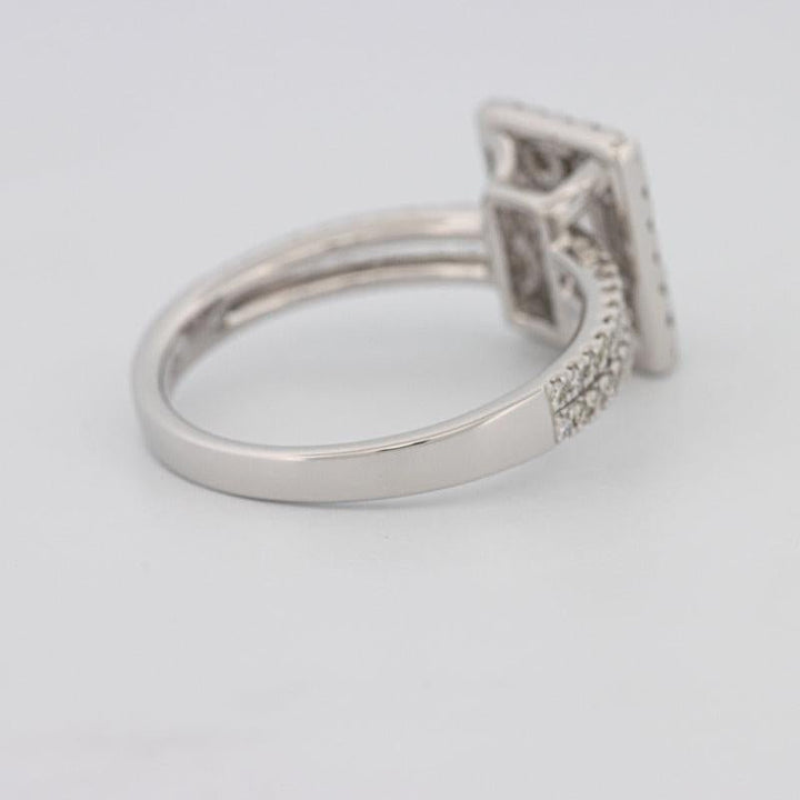 Invisible Halo Emerald Diamond Ring - ZIZOV DIAMONDS