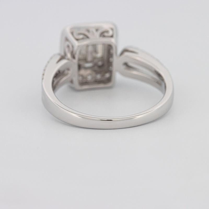 Invisible Halo Square Diamond Ring - ZIZOV DIAMONDS