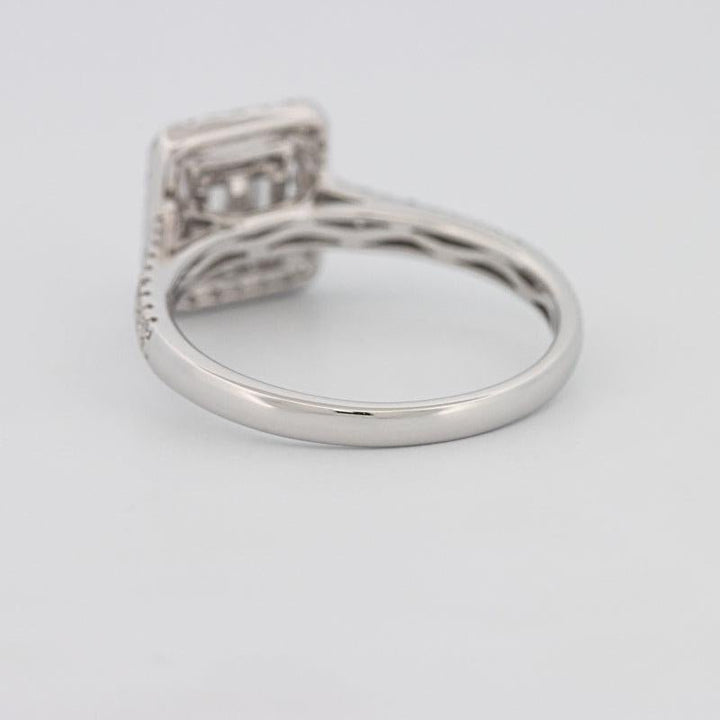 Invisible Halo Square Diamond Ring - ZIZOV DIAMONDS