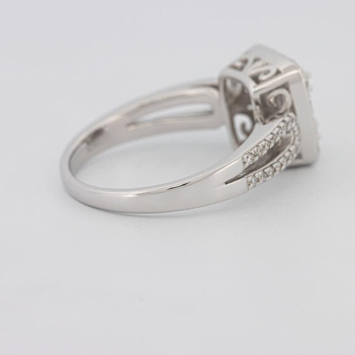 Invisible Halo Square Diamond Ring - ZIZOV DIAMONDS