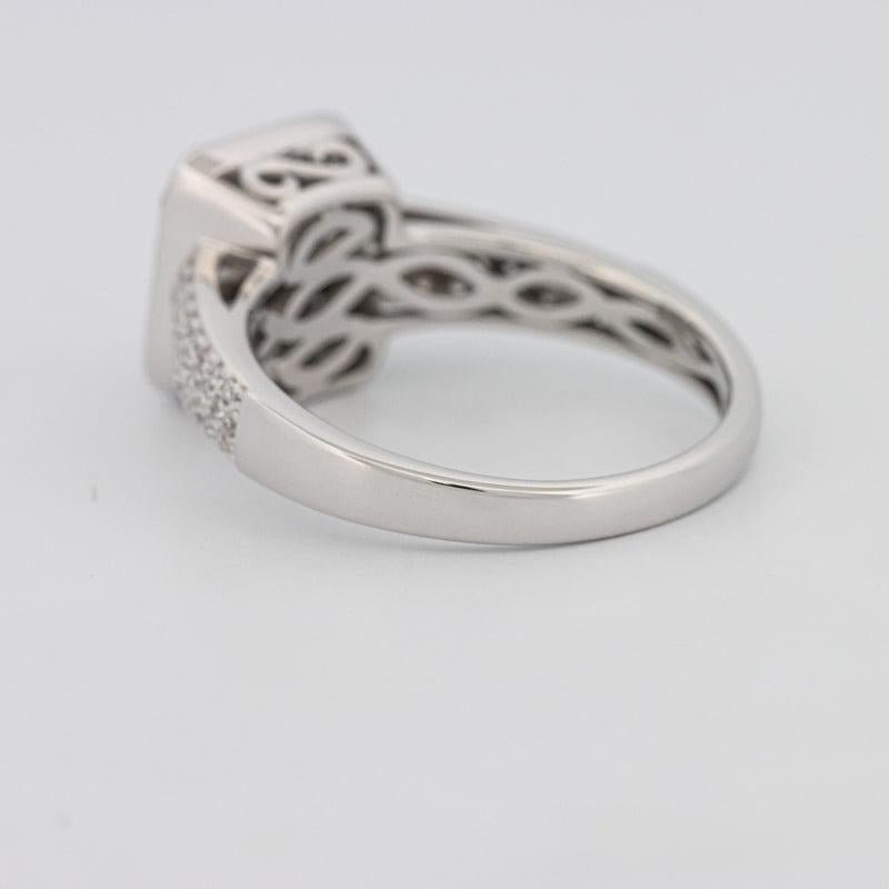 Invisible Halo Square Diamond Ring - ZIZOV DIAMONDS