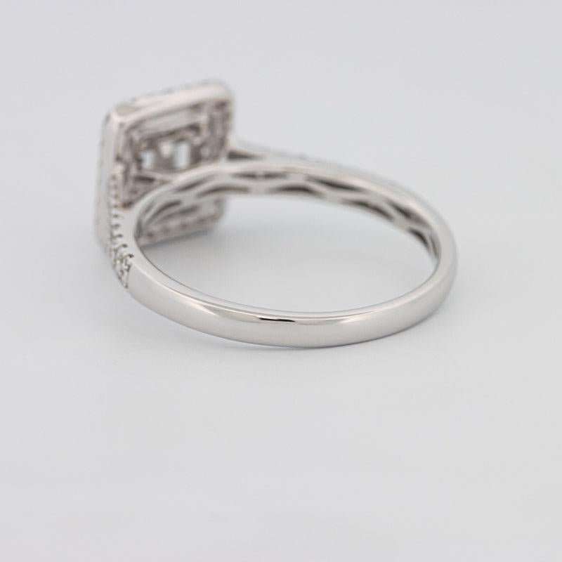 Invisible Halo Square Diamond Ring - ZIZOV DIAMONDS